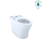 Toto CT446CEGNT40#01 Aquia IV Washlet+ 1.28 GPF Elongated Skirted Toilet Bowl with Cefiontect in Cotton White