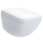 Toto CWT9548CEMFX#01 Neorest ® 1.2 / 0.8 GPF Wall Mounted Toilet with Integrated Bidet Seat in Cotton