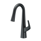 Danze D150518BS Vaughn Single Handle Pull-Down Prep Faucet In Satin Black