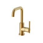 Danze D230658BB Parma 7-1/4" H X 2" D Single Handle Lavatory Faucet with Metal Touch Down Drain in Brushed Bronze