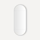 Robern D2C2050D4MP84SP Murray Hill 20" W x 50" H x 4" D Pill Medicine Cabinet in Polished Stainless Steel with Slow-Close Hinges and Push-to-Open Kit