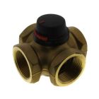 Danfoss 193B1535 1-1/2" 4-Way Mixing Valve 1-1/2", 29.3 Cv (Female Threaded)