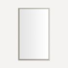 Robern DC2440D4RMGLE70 Main Line Cabinet, 24" W X 40" H X 4" D, Rosemont Frame, Brushed Nickel, Left Hinge, Electric