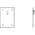 Delta 1601T6302TR Electronics Flush Valve Battery Operated Trim Concealed