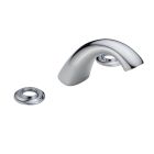 Delta 2730-WHLHP Innovations Double Handle Roman Tub Filler Faucet in White (Handles Sold Separately)