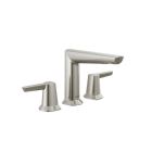 Delta 3571-SS-PR-MPU-DST Galeon 1.2 GPM Two Handle Widespread Bathroom Faucet in Lumicoat Stainless