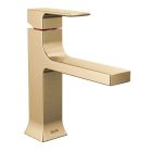 Delta 537-CZMPU-DST Velum™ 1.2 GPM Deck Mounted Single Handle Bathroom Faucet with Push Pop Up Drain Assembly in Champagne Bronze