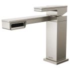 Brizo 65022LF-NK Frank Lloyd Wright® 1.2 GPM Single Hole Bathroom Faucet with Side Spout Laminar in Luxe Nickel