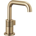 Delta 65035LF-GL Litze® 1.5 GPM Deck Mounted Single Handle Lavatory Faucet in Brilliance® Luxe Gold®