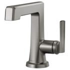 Brizo 65098LF-SL-ECO Levoir® 1.2 GPM Deck Mounted Single Handle Lavatory Faucet with Pop-Up Drain Assembly Included in Brilliance® Luxe Steel®