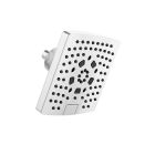 Brizo 87406-PC Essential 1.75 GPM H2Okinetic Square Multifunction Showerhead in Polished Chrome