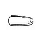 Delta A12PR SmallBullet Lever Handle Accent in Chrome