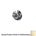 Delta H23PB Ring Handle Base in Polished Brass