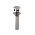 Brizo RP81628NK Push Button Pop-Up with Overflow in Luxe Nickel