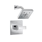 Delta T14267 Ara® Monitor® 14 Series H2Okinetic® 1.75 GPM  Pressure Balanced Single Handle Bath Mixing Valve Trim Shower Only in Chrome (Rough-In Sold Separately)