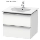 Duravit DN647001818 Darling New 24" W X 20" L X 22" H Wall Mounted Vanity Base Only in Matte White (Vanity Top Sold Separately)
