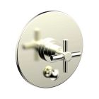 Phylrich DPB2134TO/015 DPB2134TO_015 - Basic Cross Handles Pressure Balance Tub and Shower Set, Trim Only