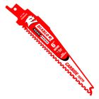 Diablo DS0606CWS3 6" 5/7 TPI Demo Demon™ Carbide Teeth Reciprocating Saw Blades for Nail-Embedded Wood (3-Pack)