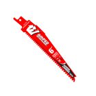 Diablo DS0609CGPA3 6" 6/9TPI AMPED™ Steel Demon™ Carbide Teeth Reciprocating Saw Blades for General Purpose Cuts (3-Pack)