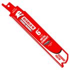 Diablo DS0612CF3 6" 12TPI Steel Demon™ Carbide Teeth Reciprocating Saw Blades for Thin Metal Conduit (3-Pack)