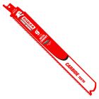 Diablo DS0912CF 9" 12TPI Steel Demon™ Carbide Teeth Reciprocating Saw Blade for Thin Metal Conduit