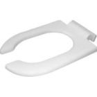 Duravit 0064310000 Starck 3 Open Front Elongated Toilet Seat in White