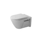 Duravit 2534090092 Starck 2 1.6 GPF Wall Mounted Elongated Toilet Bowl Only in White (Seat and Tank Sold Separately) 