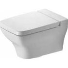 Duravit 22190900921 PuraVida 1.6 GPF 12" Rough In Wall Mount Elongated Toilet Bowl in White (Seat, In-Wall Carrier and Tank Sold Separately)