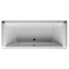 Duravit 710004004001090 Built-In Rectangular Sanitary Acrylic Bath Tub/Combi-System With Light From Starck