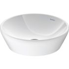 Duravit 2371400070 D-Neo 15-3/4" L X 15-3/4" W X 4-3/4" H Round Ceramic Vessel Bathroom Sink in White