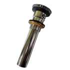 Emory and Bond EB1401PC Brass Pop-up Drain in Polished Chrome