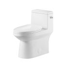 Emory and Bond 23051R 1.28 GPF 12" Rough-In Vitreous China Siphonic One Piece Toilet with Right Side Single Flush Lever in White