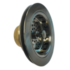 Emory and Bond EBKS020 Duo Sink Strainer in Stainless Steel