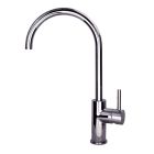 Emory and Bond EBKSG19CP Classico Series Gooseneck Swivel Kitchen Faucet in Polished Chrome