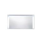 Blu Bathworks F51M1120001M 1200 Mirror W/Led Lighting Frame 47.25"W X 25.25"H X 5"D in White Matte