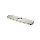 Artos F910-10BN Round 10" L Kitchen Faucet Cover Plate in Brushed Nickel