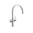 Franke FFT3100 Ambient 1.75 GPM Three in One Cold/Filtered  Swivel Spout Kitchen Faucet in Polished Chrome