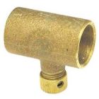 Cast Copper Drain Coupling C x C 1/2"