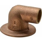Cast Copper Flanged Sink Elbow C x F 1/2"