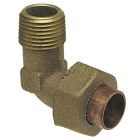 Cast Copper Union Elbow 90 C x M 3/4"