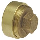 DWV Cast Copper Cleanout Ftg x Cleanout w/ Plug 2" x 1 1/2"