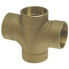 DWV Cast Copper Cross TY 1 1/2"