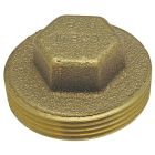 DWV Cast Copper Plug M (NPT) 2"