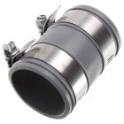 Rubber Coupling Tubular x Tubular 1 1/2"