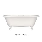Victoria & Albert FT-CHE-WH Cheshire Tub Feet in White Metal - Tub Sold Separately