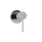 Graff G-8092-LM37S-PC-T M.E.25 Plate with Lever Handle in Polished Chrome