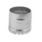 Gray Metal 5-313FGH 5" Round Start Collar - 6" Long with Holes
