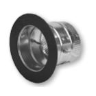 Gray Metal 4-400AD 4" Round Adhesive Takeoff with Damper
