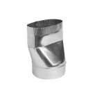 Gray Metal 6-506-NC Oval to Rnd 90° Boot 6" - No Crimp
