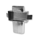 Gray Metal 12X6X7-5070D 12" X 6" Double Oval Stackhead with 7" Collar